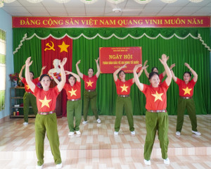 KHU PHỐ BÌNH TÂY TỔ CHỨC NGÀY HỘI TOÀN DÂN BẢO VỆ AN NINH TỔ QUỐC NĂM 2026