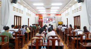 LÃNH ĐẠO PHƯỜNG BÌNH LONG DỰ HỘI NGHỊ BÁO CÁO VIÊN TRUNG ƯƠNG THÁNG 10/2026