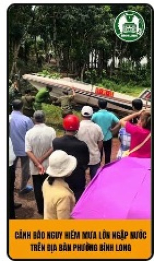 Cảnh báo mưa lũ