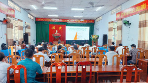 KHAI MẠC LỚP TẬP HUẤN, BỒI DƯỠNG CẬP NHẬT KIẾN THỨC CHO CÁN BỘ QUẢN LÝ CẤP XÃ