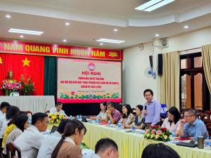 HỘI NGHỊ DUYỆT VĂN KIỆN ĐẠI HỘI MTTQ VIỆT NAM CẤP XÃ