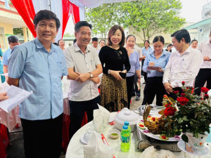 XÃ BÌNH MINH TỔ CHỨC HỘI THI NẤU ĂN CHÀO MỪNG 20/10
