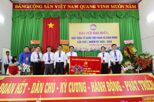 ĐẢNG ỦY XÃ BÌNH MINH LÃNH ĐẠO, CHỈ ĐẠO HOÀN THÀNH ĐẠI HỘI MTTQ VIỆT NAM VÀ CÁC TỔ CHỨC CHÍNH TRỊ - XÃ HỘI XÃ LẦN THỨ I, NHIỆM KỲ 2025-2030