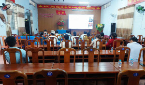 XÃ BÌNH MINH THAM DỰ HỘI NGHỊ TRỰC TUYẾN TOÀN QUỐC TẬP HUẤN CÔNG TÁC KHOA GIÁO NĂM 2025