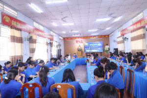 HỘI NGHỊ ĐỐI THOẠI GIỮA CHỦ TỊCH ỦY BAN NHÂN DÂN XÃ  VỚI THANH NIÊN XÃ BÌNH MINH NĂM 2025