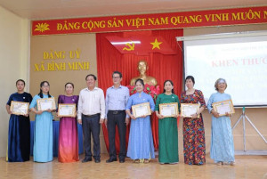 Hội LHPN xã Bình Minh tổng kết công tác Hội năm 2025
