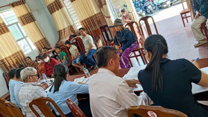 HỌP HỘI ĐỒNG XÁC ĐỊNH MỨC ĐỘ KHUYẾT TẬT XÃ BÌNH MINH