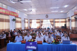 ĐẢNG ỦY XÃ BÌNH MINH THAM DỰ HỘI NGHỊ BÁO CÁO VIÊN TRUNG ƯƠNG TRỰC TUYẾN TOÀN QUỐC THÁNG 01/2026