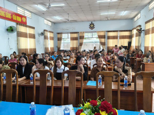 Hội nghị tập huấn tuyên truyền pháp luật về bầu cử đại biểu Quốc hội khóa XVI và đại biểu Hội hội đồng nhân dân các cấp nhiệm kỳ 2026 - 2031 trên địa bàn xã Bình Minh