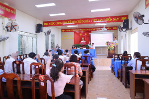 Hội nghị hiệp thương lần thứ hai để lập danh sách sơ bộ những người ứng cử đại biểu HĐND xã khóa VII