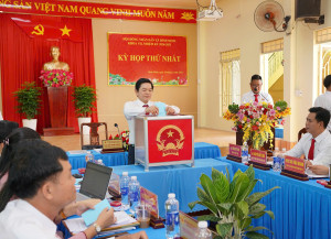 HĐND XÃ BÌNH MINH TỔ CHỨC KỲ HỌP THỨ NHẤT NHIỆM KỲ 2026-2031