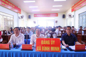 Đảng ủy Bình Minh tổ chức Hội nghị triển khai Chuyên đề năm 2026 về Học tập và làm theo tư tưởng, đạo đức, phong cách Hồ Chí Minh