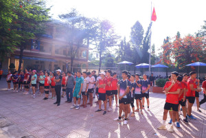 Sôi nổi giải Kéo co, Bóng chuyền nam, nữ Đại hội Thể dục thể thao xã Bình Minh lần thứ I