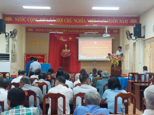 Phát huy dân chủ trong công tác quy hoạch cán bộ Mặt trận  xã Bình Minh nhiệm kỳ 2025 - 2030 và nhiệm kỳ 2030-2035