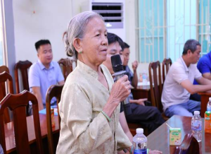 ỦY BAN MTTQVN XÃ TỔ CHỨC DIỄN ĐÀN “LẮNG NGHE DÂN NÓI”