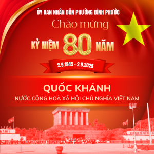 Bài đăng Instagram đỏ gradient rực rỡ hiện đại chào mừng kỷ niệm Ngày Quốc Khánh