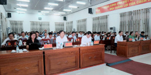Hội nghị Ban chấp hành Đảng bộ phường (mở rộng) lần 6