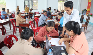 Phường Bình Phước tổ chức điểm lưu động hỗ trợ người dân...