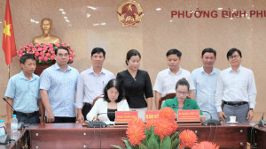 Ký kết Chương trình phối hợp giữa Liên hiệp các Hội KH - KT tỉnh và UBND phường Bình Phước