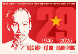 Chào mừng kỷ niệm 80 năm Quốc khánh nước Cộng hòa xã hội chủ Nghĩa Việt Nam (02/9/1945 - 02/9/2025)