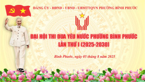 Văn kiện Đại hội Thi đua yêu nước phường Bình Phước lần thứ...