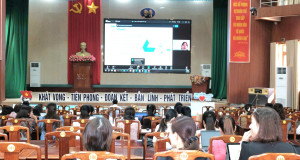 HỘI NGHỊ TRIỂN KHAI CHƯƠNG TRÌNH “BÌNH DÂN HỌC VỤ SỐ” VÀ TẬP HUẤN KHAI THÁC PHẦN MỀM MỚI