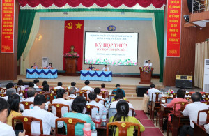Binh Phuoc Ward People’s Council (Term I) Holds Its 3rd...