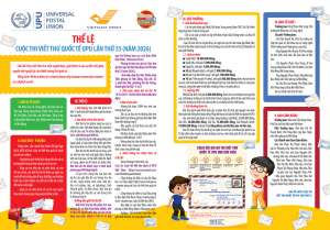 Cuộc thi Viết thư Quốc tế UPU lần thứ 55 (năm 2026)