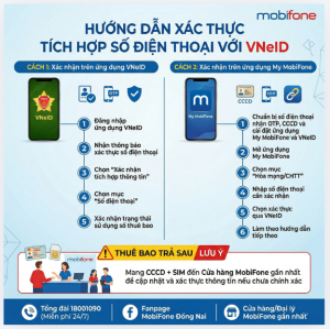 Hướng dẫn xác thực thông tin thuê bao di động MobiFone theo Thông tư 08/2026/TT-BKHCN