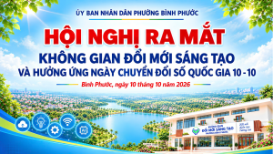 Tài liệu Hội nghị ra mắt Không gian Đổi mới sáng tạo phường...