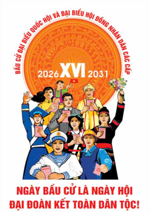 QUYẾT ĐỊNH Về việc phê duyệt mẫu tranh cổ động để sử dụng chính thức trong các hoạt động tuyên truyền kỷ niệm 80 năm Ngày Tổng tuyển cử đầu tiên bầu Quốc hội Việt Nam (06/01/1946 - 06/01/2026)