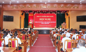 Đảng ủy phường Bình Phước hội nghị thông tin thời sự - nói chuyện chuyên đề lần IV, năm 2026