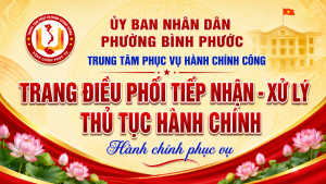 Trang điều phối dịch vụ công phường Bình Phước
