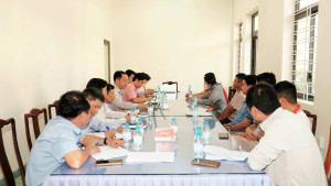 UBND phường gặp gỡ, vận động người dân bàn giao mặt bằng Dự án cao tốc, đoạn Gia Nghĩa – Chơn Thành