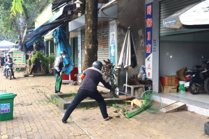 Phường Bình Phước kiên quyết xử lý tình trạng động vật thả rông tại các khu dân cư, khu công cộng.