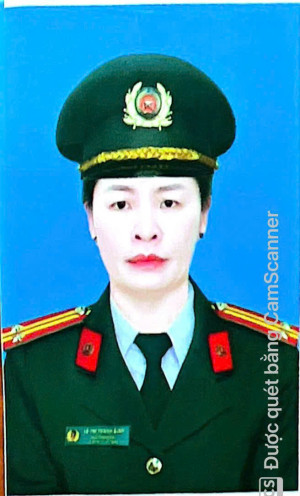 Trung tá. Lê Thị Thanh Bình