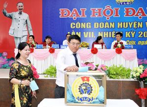 Khai mạc đại hội Công đoàn huyện Vĩnh Cửu