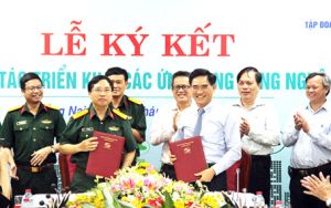 ​Ký kết thỏa thuận hợp tác giữa UBND tỉnh và Tập đoàn Viettel