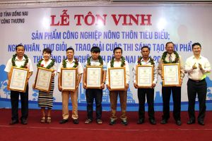 ​Tôn vinh 22 sản phẩm công nghiệp nông thôn tiêu biểu