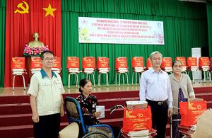 Tiếp tục các hoạt động chăm lo Tết cho nhân dân