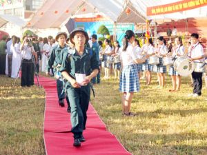 Sẵn sàng lên đường làm nhiệm vụ với Tổ quốc