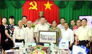 Đoàn Trung tâm xúc tiến văn hóa Quan Công Malaysia thăm Đồng Nai