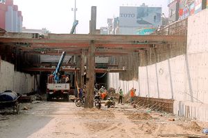 Hầm chui Tân Phong tăng tốc về đích