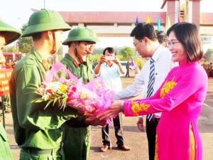 ​Sẵn sàng cho lễ giao nhận quân