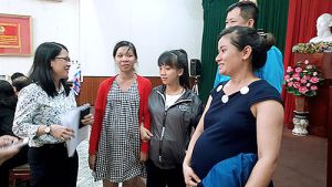 Tích cực hỗ trợ công nhân Công ty KL Texwell Vina