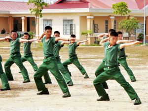 ​Một ngày trải nghiệm cùng chiến sĩ mới