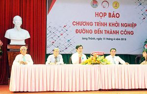 Ra mắt chương trình khởi nghiệp “Đường đến thành công”