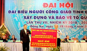 ĐHĐB người Công giáo tỉnh Đồng Nai xây dựng và bảo vệ Tổ quốc lần thứ VII nhiệm kỳ 2018 – 2023