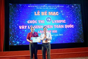 Bế mạc cuộc thi Olympic Vật lý sinh viên toàn quốc