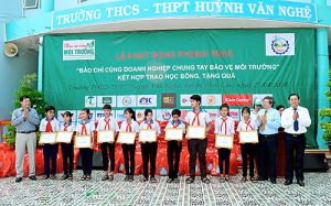 Báo chí cùng doanh nghiệp chung tay bảo vệ môi trường